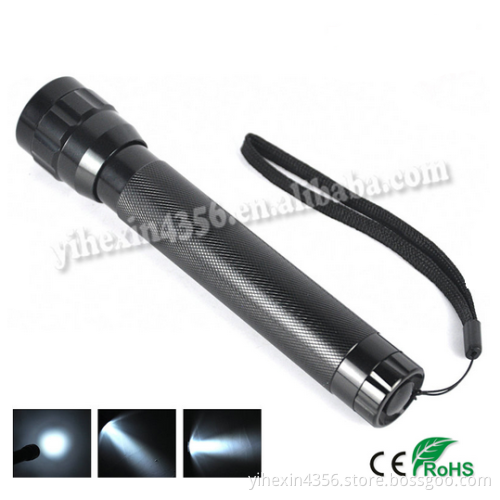 Newest 7 led solar power rechargable flashlight led torch flashlight